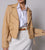 Asher Leather Jacket | Tan
