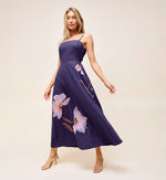 Riley Ankle Dress | Moresco Navy