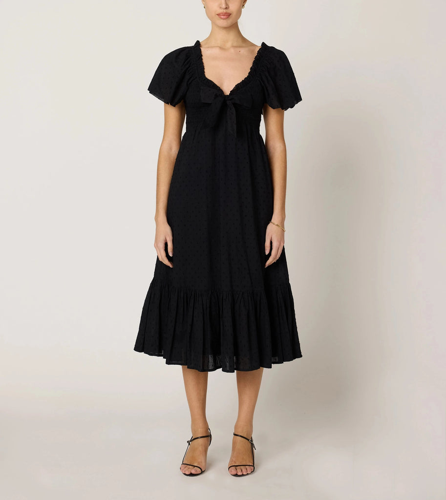 Ashlyn Midi Dress | Black Dresses Cleobella