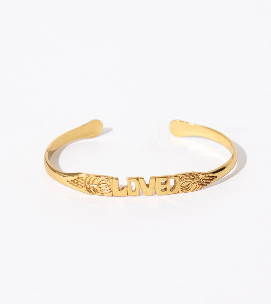 Bali Word Bracelet Bracelets Cleobella Loved