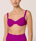 Beckett Top | Deep Orchid Swim-Top Cleobella
