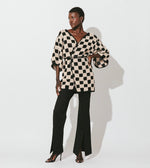 Brenda Crochet Cardigan | Black/White Tops Cleobella