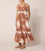 Cindy Ankle Dress | Foulard Paisley Dresses Cleobella