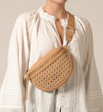 Doris Weave Crossbody | Tan Totes Cleobella