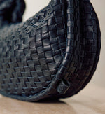 Dylan Woven Handbag | Black Totes Cleobella