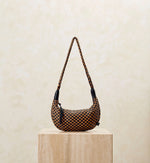 Dylan Woven Handbag | Brown Multi Totes Cleobella
