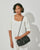Gigi Woven Crossbody | Black Clutches Cleobella