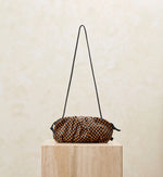 Gigi Woven Crossbody | Brown Multi Clutches Cleobella