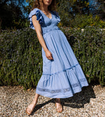 Gladys Ankle Dress | Periwinkle Dresses Cleobella