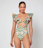 Harlow One Piece | Las Palmas Swim-Onepiece Cleobella