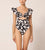 Harlow One Piece | Osaria Black/White Swim-Onepiece Cleobella