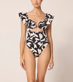 Harlow One Piece | Osaria Black/White Swim-Onepiece Cleobella