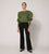 Indi Sweatshirt | Army Green Tops Cleobella