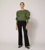 Indi Sweatshirt | Army Green Tops Cleobella