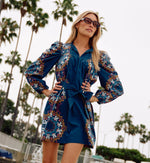 Ivana Mini Dress | Venezia Blue Dresses Cleobella