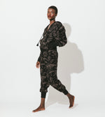 Janna Quilted Sweatpant | Black Multi Bottoms Cleobella