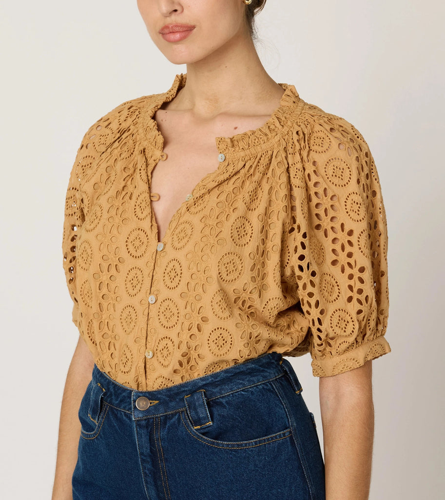 Kate Blouse | Wheat Tops Cleobella