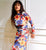 Katya Midi Dress | Foraged Violets Heather Cleobella