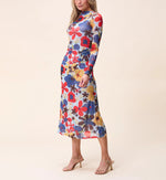Katya Midi Dress | Foraged Violets Heather Dresses Cleobella