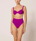 Kimber Bottom | Deep Orchid Swim-Bottom Cleobella