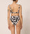 Kimber Bottom | Osaria Black/White Swim-Bottom Cleobella