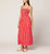 Lacey Ankle Dress | Poppy Red/Ivory Dresses Cleobella