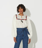 Lena Blouse | Ivory Tops Cleobella