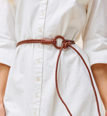 Loop Belt | Cognac Accessories Cleobella