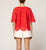 Lulu Blouse | Poppy Red Tops Cleobella