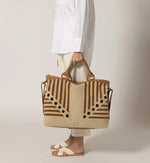 Lusso Stripe Weekender Weekenders Cleobella