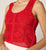Miyuki Crochet Top | Poppy Red Tops Cleobella