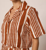 Mizuki Blouse | Vecchio Stripe Tops Cleobella