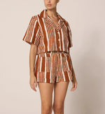 Mizuki Blouse | Vecchio Stripe Tops Cleobella