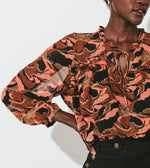 Octavia Printed Blouse | Canyon Tops Cleobella