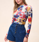 Remy Top | Foraged Violets Heather Tops Cleobella
