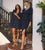 Tatiana Mini Dress | Navy Dresses Cleobella