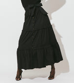 Ursula Solid Ankle Skirt | Black Bottoms Cleobella