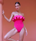 Amelia One Piece | Magenta Swim-Onepiece Cleobella