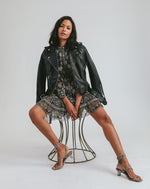ASHER LEATHER JACKET Jackets Cleobella