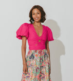 Avila Top | Magenta Tops Cleobella