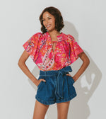 Ayaz Blouse | Hibiscus Tops Cleobella