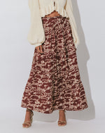 Bria Ankle Skirt | Fringe Ikat Bottoms Cleobella
