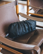 Gigi Woven Clutch | Black Weekenders Cleobella
