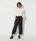 Harper Trouser | Black Bottoms Cleobella | Sustainable fashion | Sustainable Bottoms | Ethical Clothing |