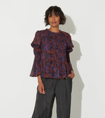 Ines Blouse | Retrograde Paisley Tops Cleobella 