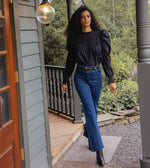 Isra Trouser | Medium Wash Indigo Bottoms Cleobella