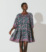 Jessa Mini Dress | Jade Floral Dresses Cleobella | Sustainable fashion | Sustainable Dresses | fall dresses for wedding guests |
