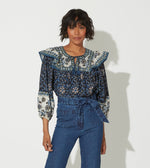 Lina Blouse | Sabrina Tops Cleobella | Sustainable fashion | Sustainable Blouses | Ethical Clothing |
