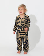 Littles Zoe Pajama Set | Swirl littles Cleobella Littles