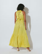 Margot Ankle Dress | Chartreuse Dresses Cleobella